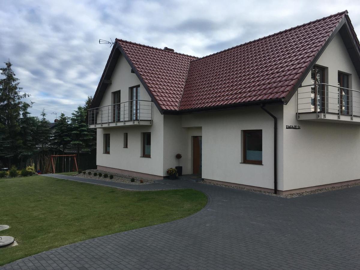 Ferienwohnung Sielska Chatka Zagaje Sarbinowo Exterior foto