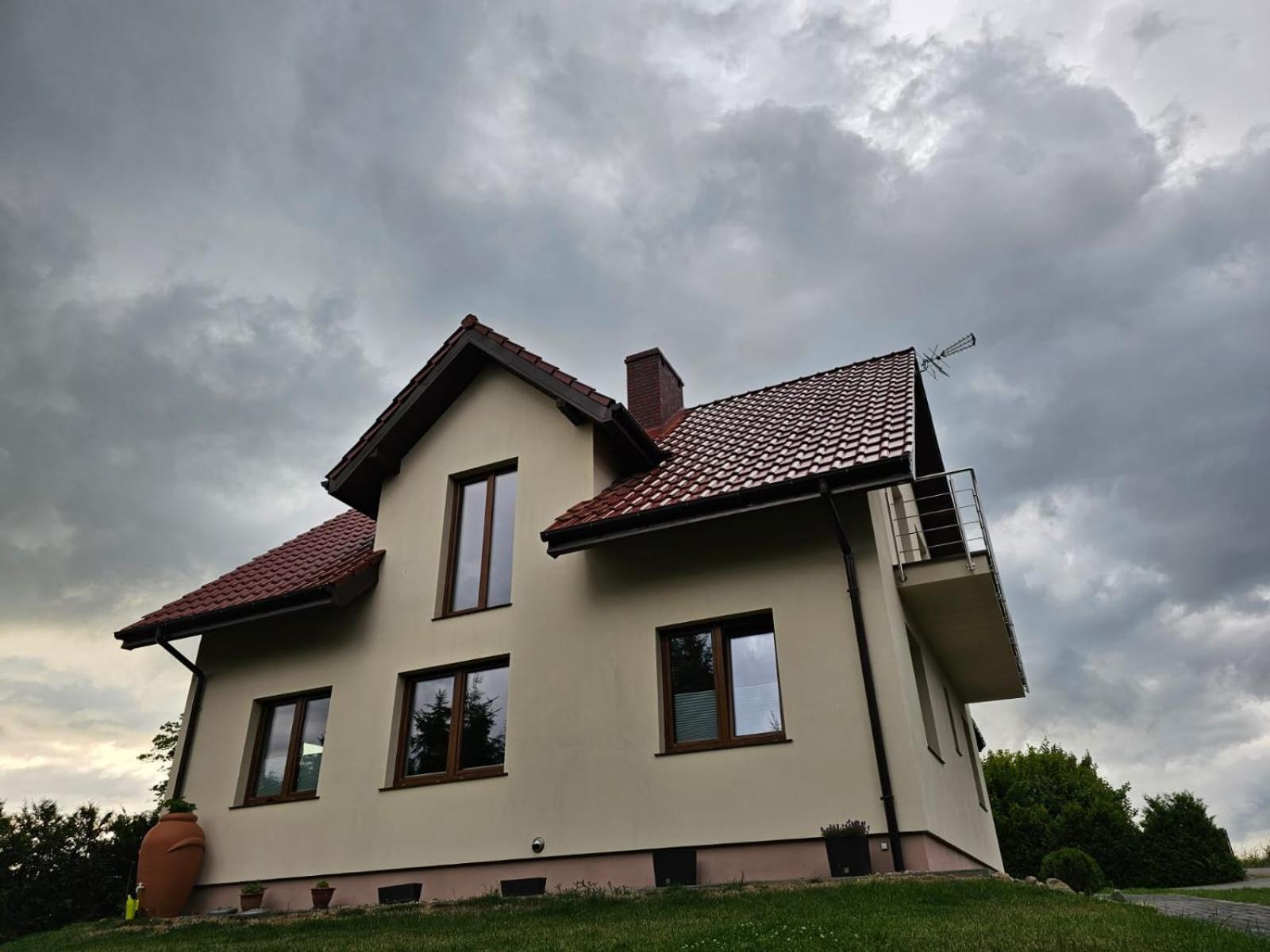 Ferienwohnung Sielska Chatka Zagaje Sarbinowo Exterior foto