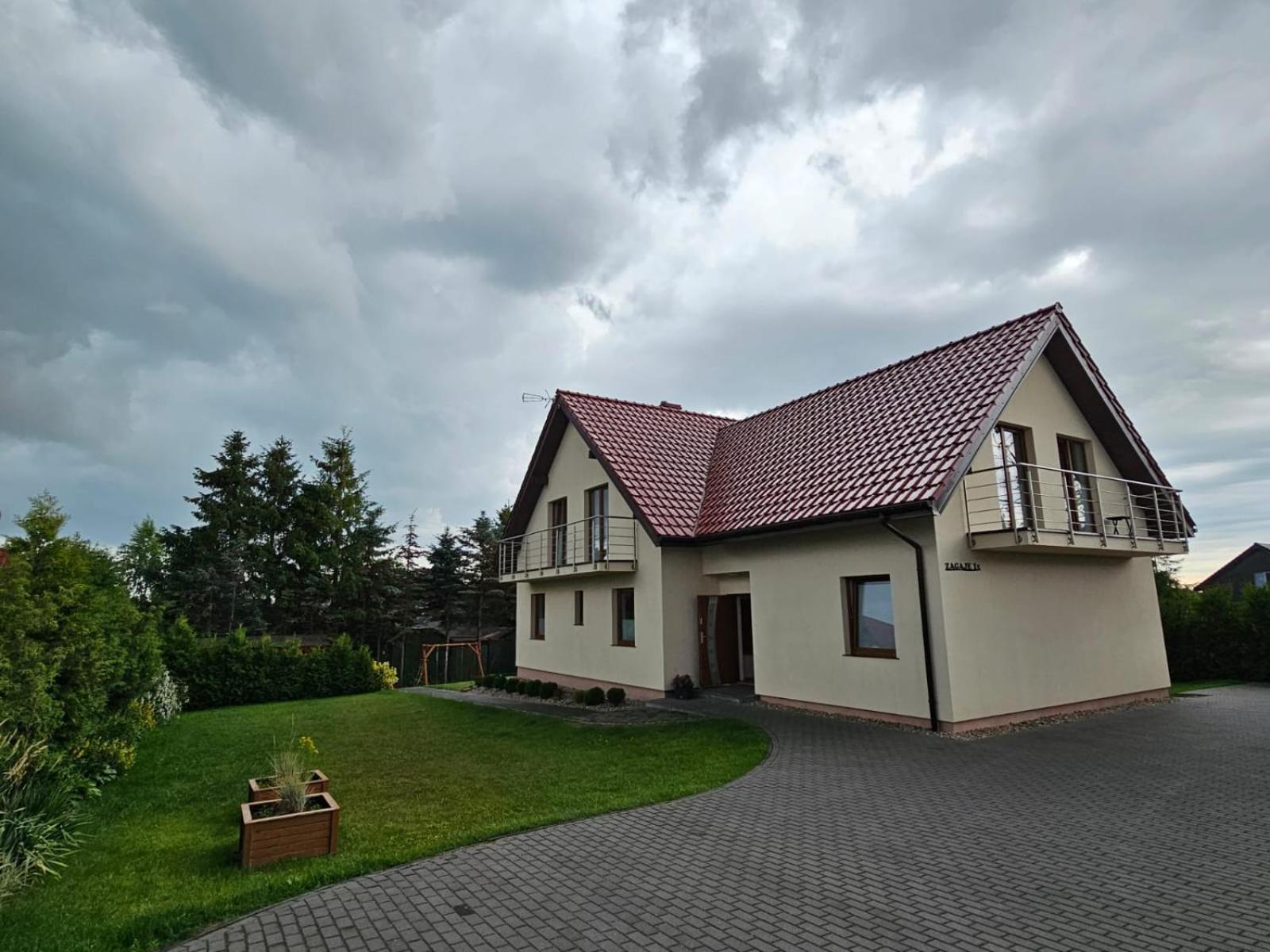 Ferienwohnung Sielska Chatka Zagaje Sarbinowo Exterior foto